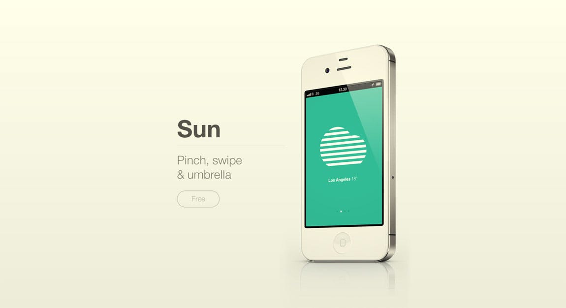 Sun Website Screenshot