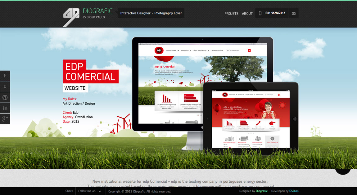 Diografic Website Screenshot