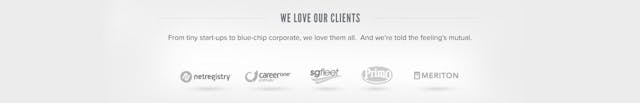 Alt Agency Client Logo Row Preview