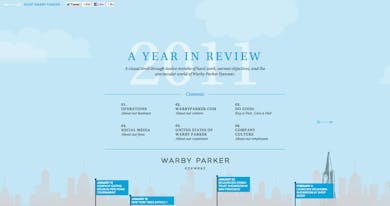 2011 Warby Parker Annual Report Thumbnail Preview
