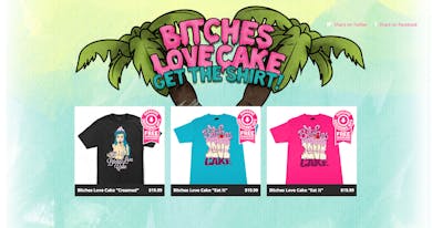 Bitches love cake Thumbnail Preview