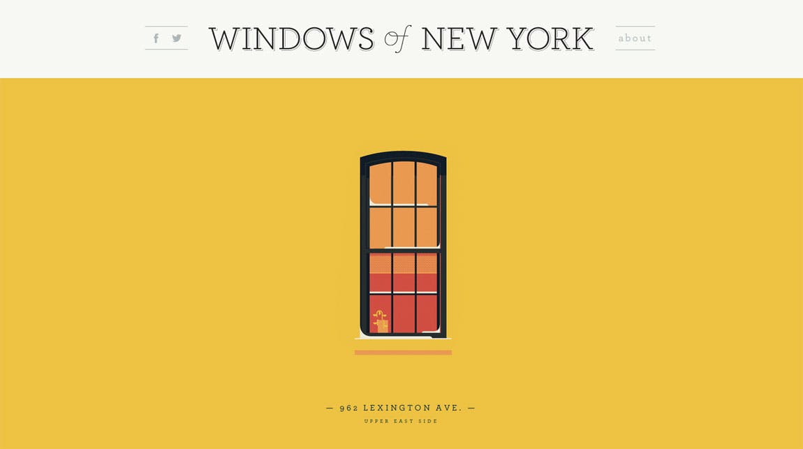 Windows of New York Website Screenshot