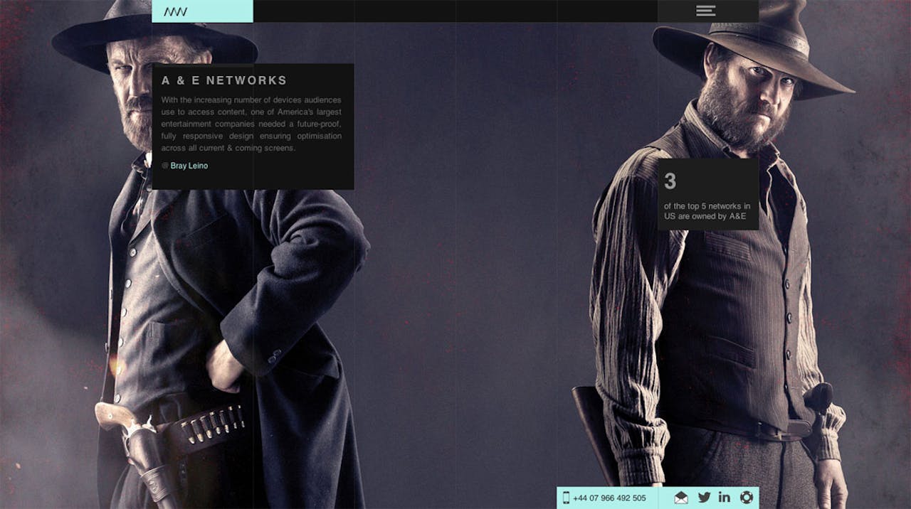 Nique Woodhouse Website Screenshot