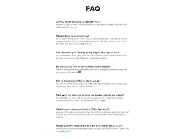 Pixel Lab FAQ Grid Preview