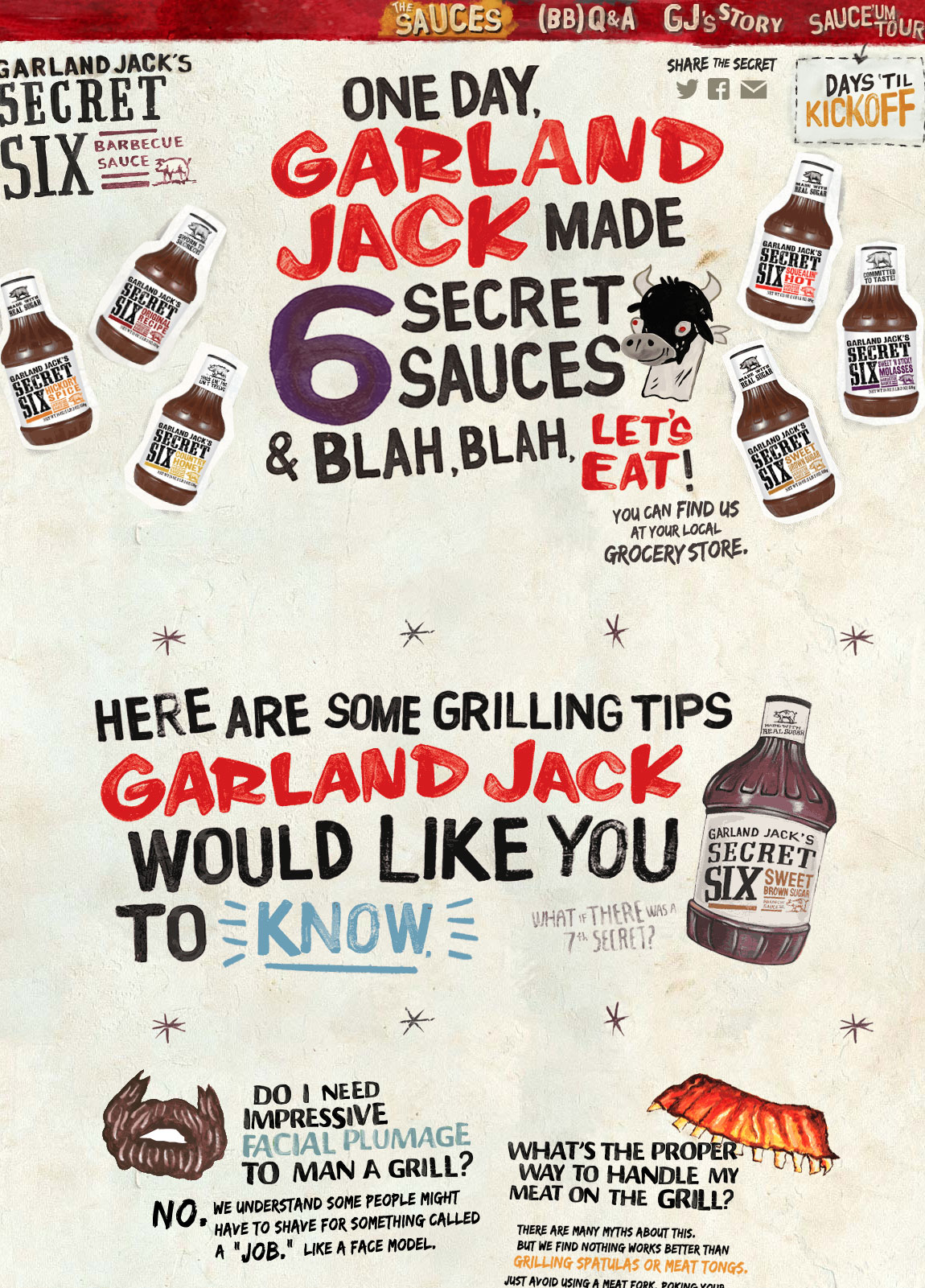 Garland Jack’s Website Screenshot