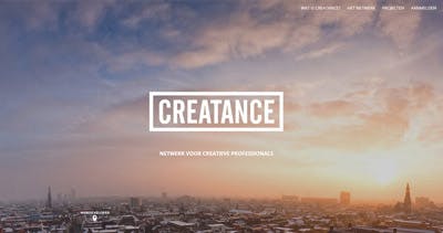Creatance Website Screenshot