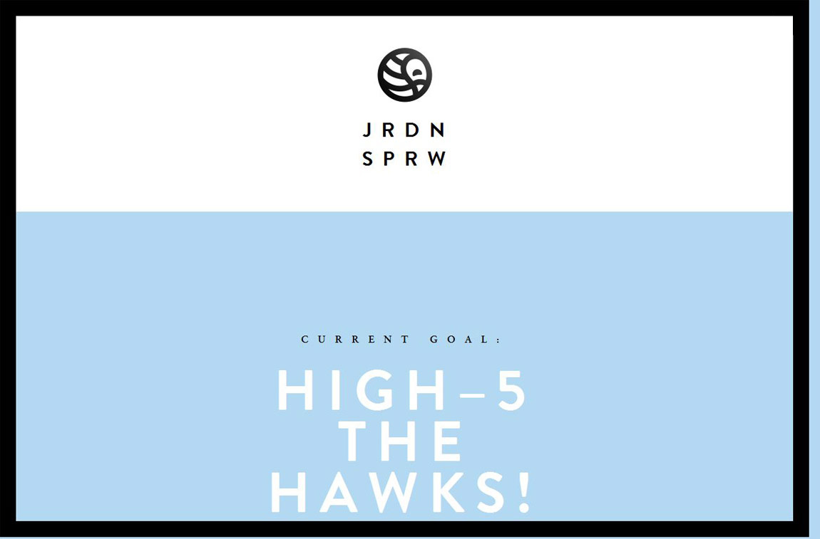 Jordan Sparrow Website Screenshot