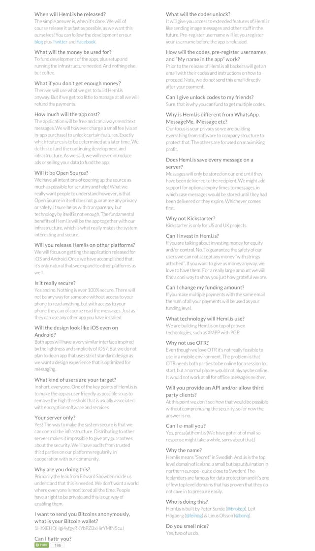 Heml.is FAQ Grid Preview