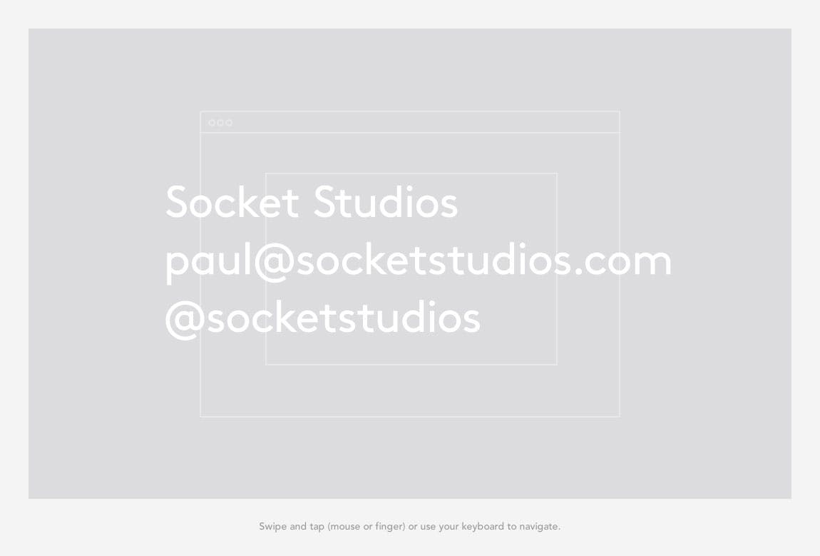 Socket Studios Website Screenshot