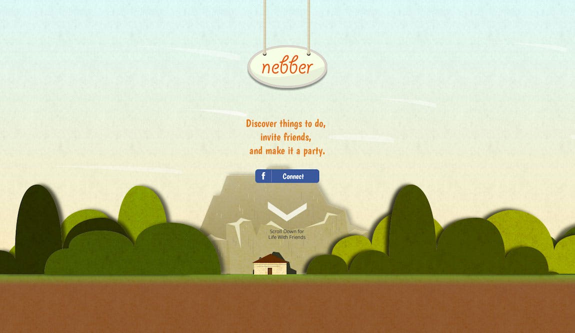 Nebber Website Screenshot