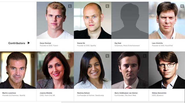 Startup Europe Team Preview