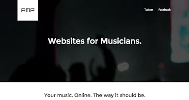 Amp – Websites for Musicians Thumbnail Preview