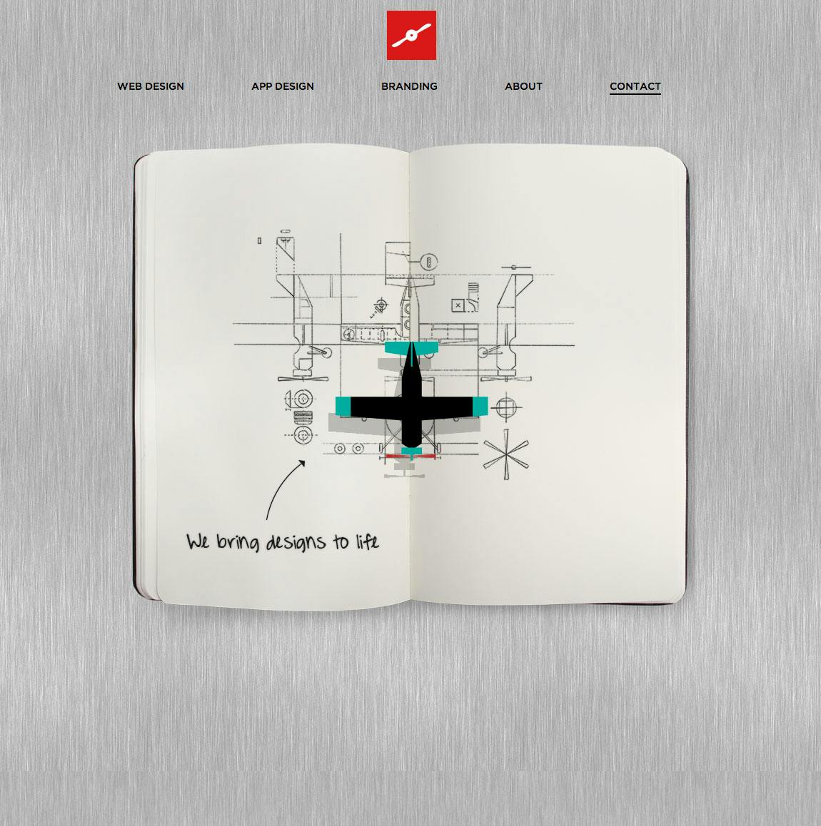 Fluger Design Website Screenshot