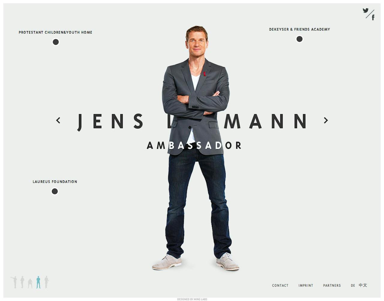 Jens Lehmann Website Screenshot