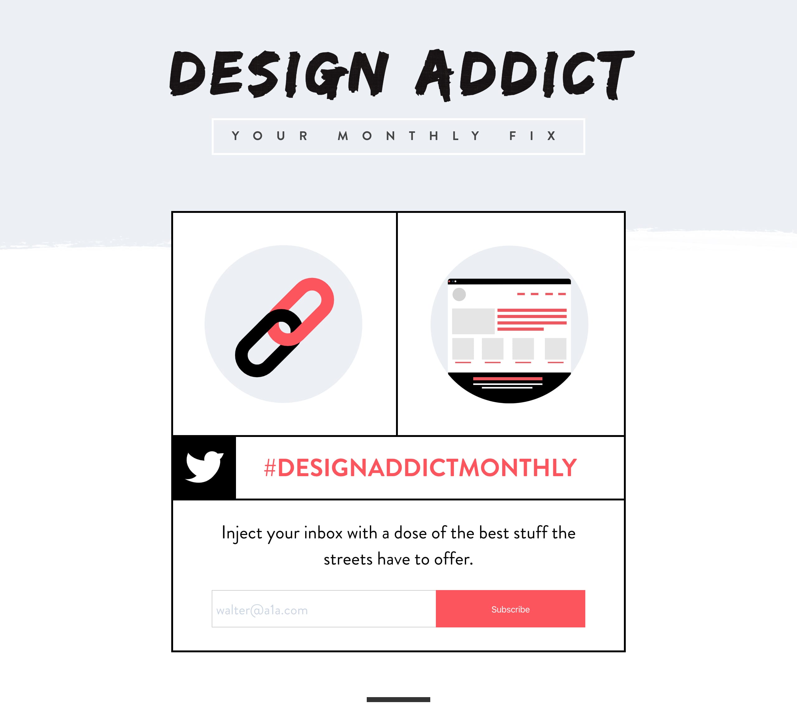 Design Addict Website Screenshot