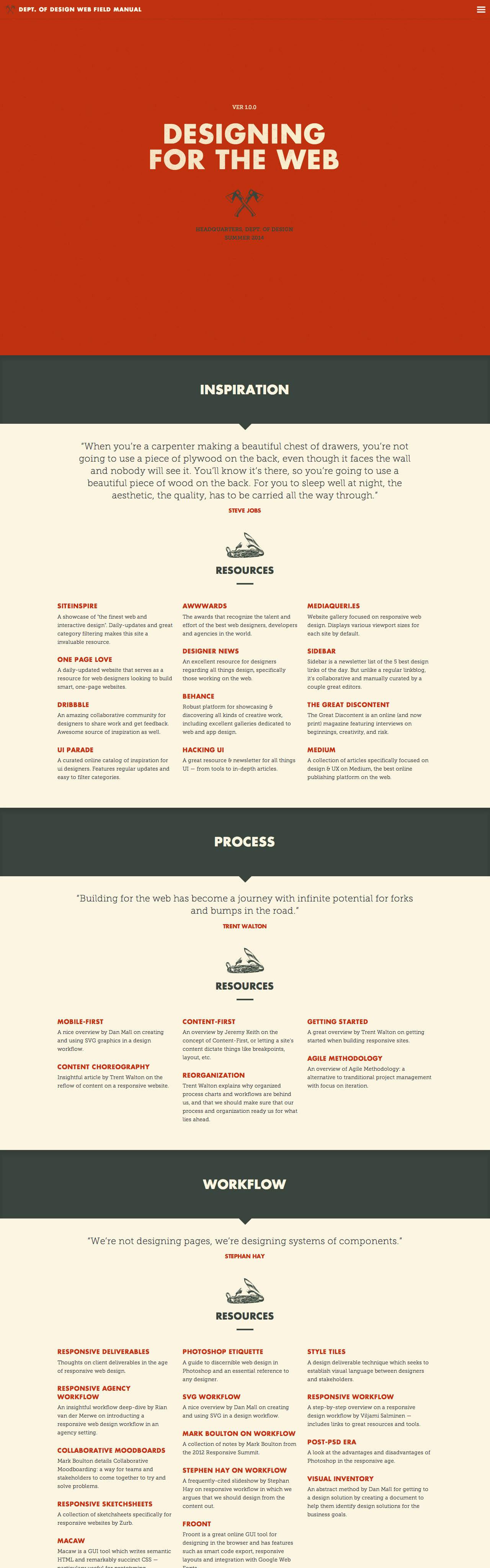 Web Field Manual Website Screenshot
