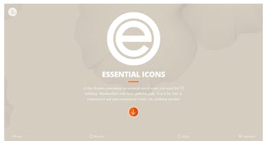 Essential Icons Thumbnail Preview