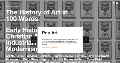 History of Art in 100 Words Thumbnail Preview