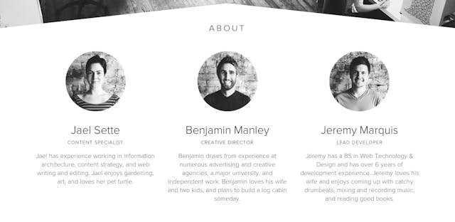 Knapsack Creative Co. Team Preview