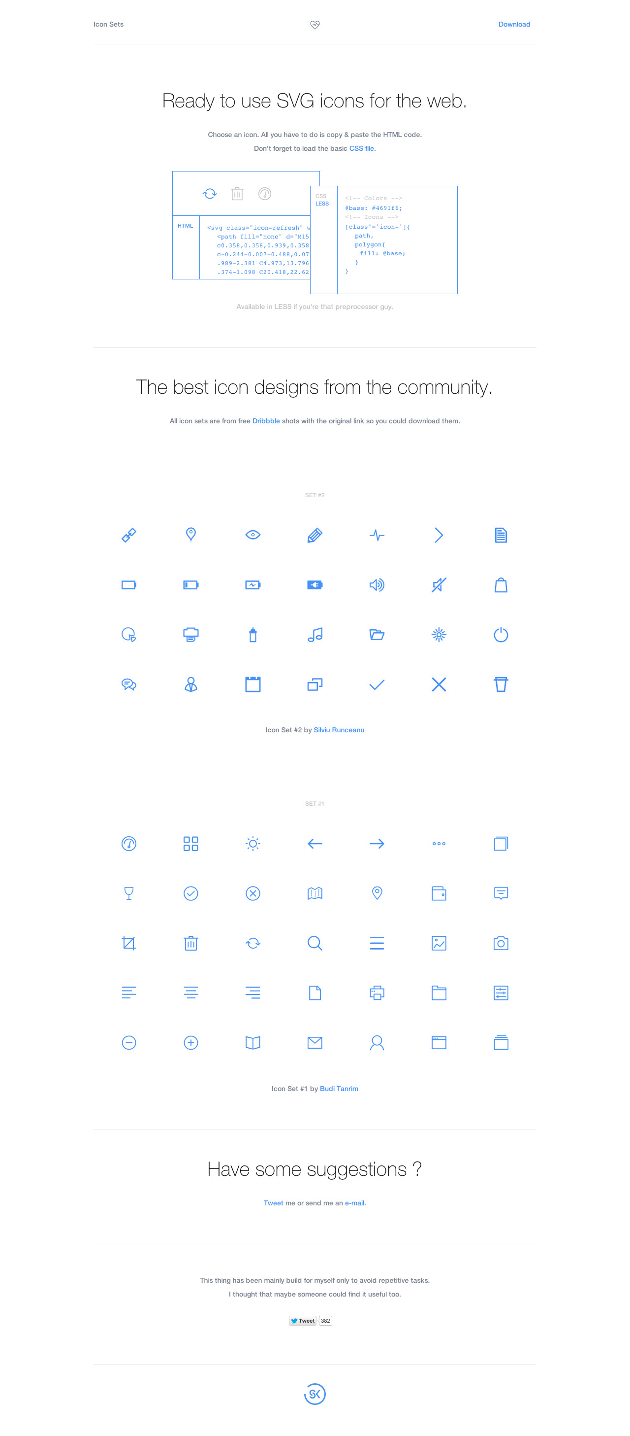 Ready To Use Svg Icons One Page Website Award