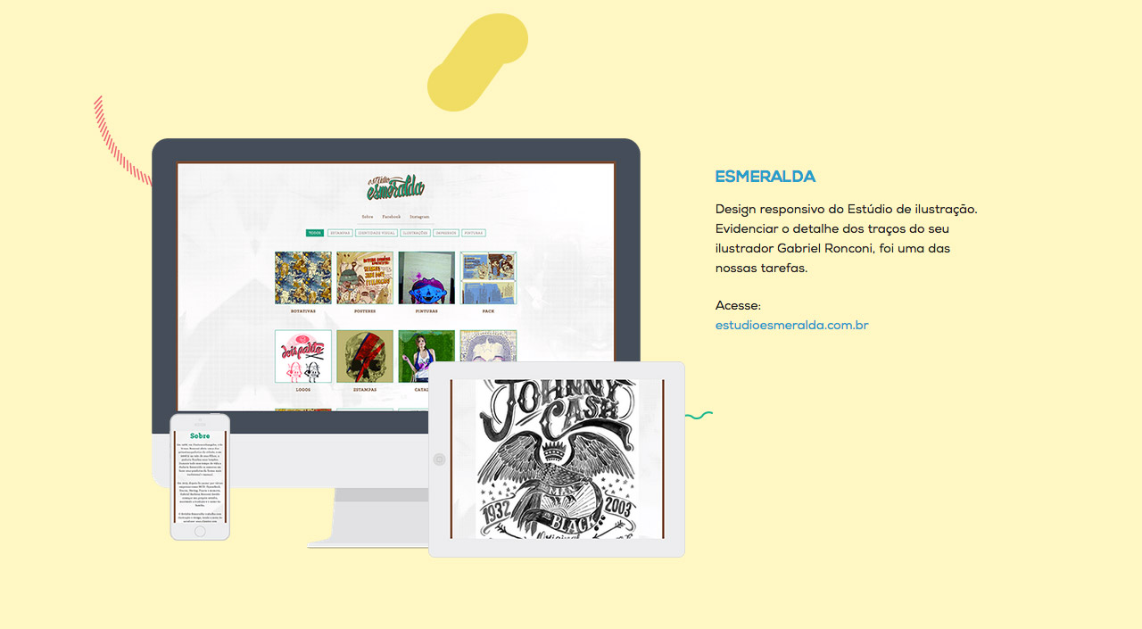 Estúdio Vitamina Website Screenshot