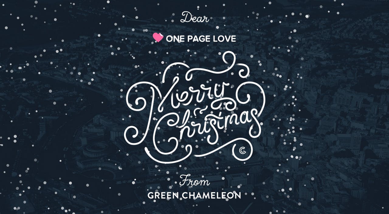 Merry Christmas from Unseen Studio Website Screenshot