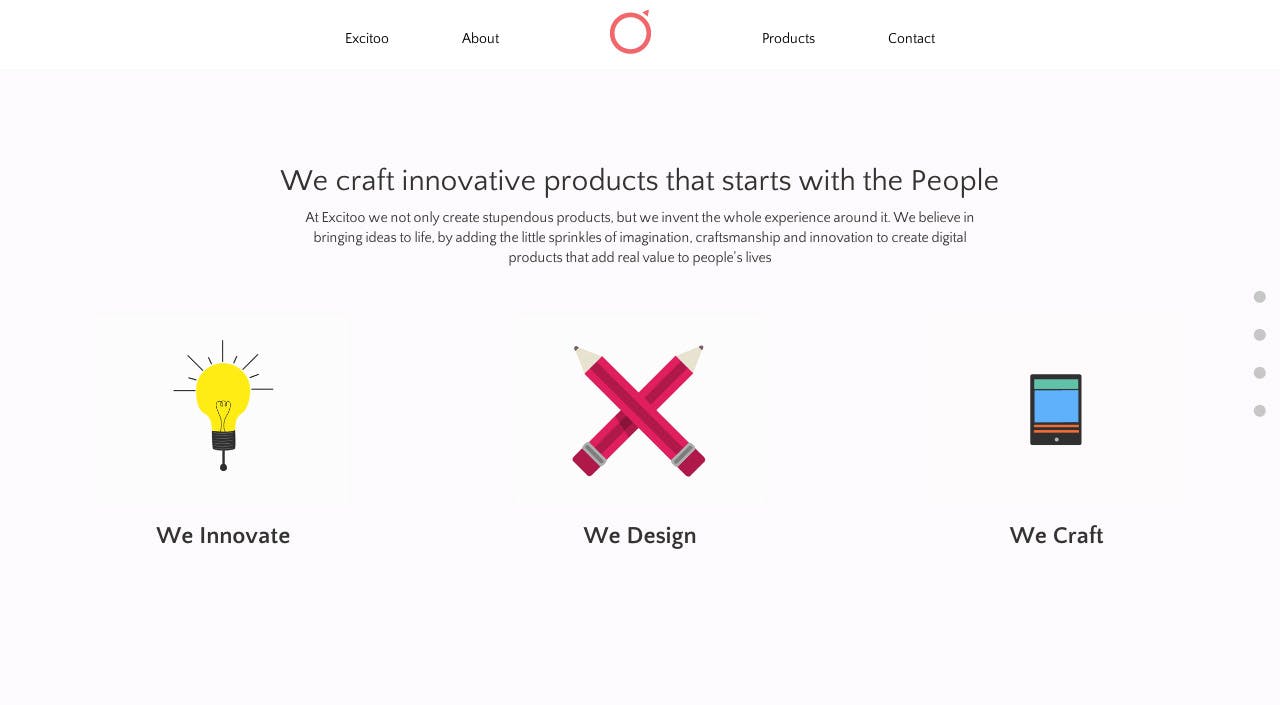 Excitoo Innovations Website Screenshot