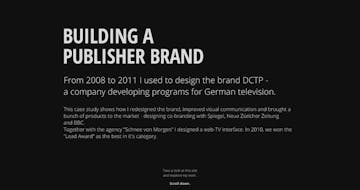 Building a Publisher Brand Thumbnail Preview