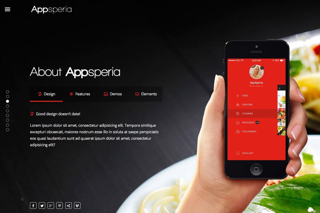 Appsperia Website Screenshot