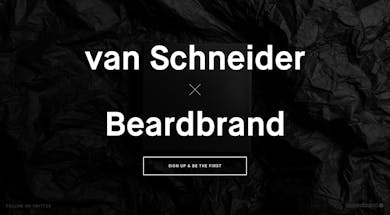 van Schneider x  Beardbrand Thumbnail Preview