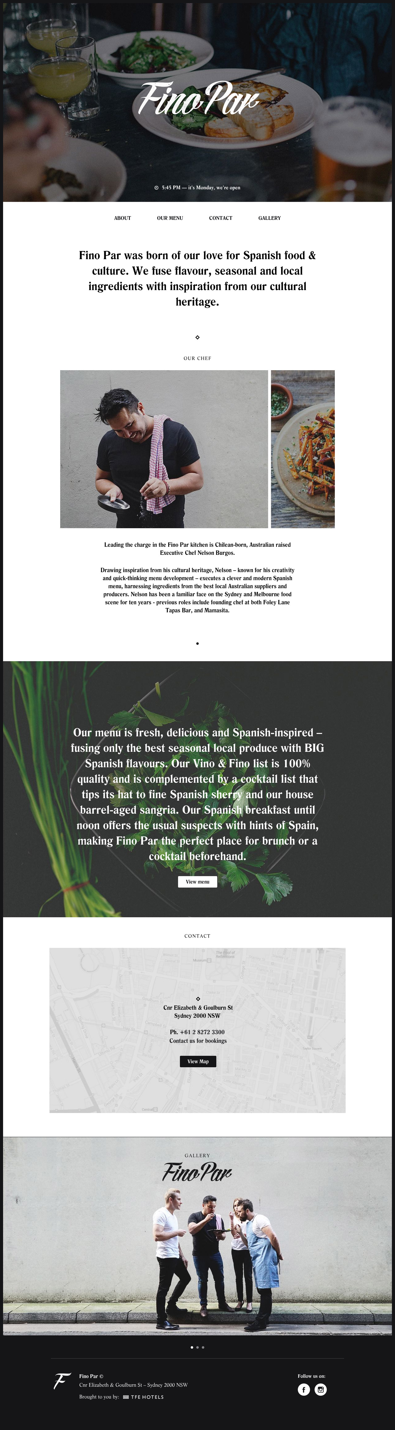 Fino Par Website Screenshot