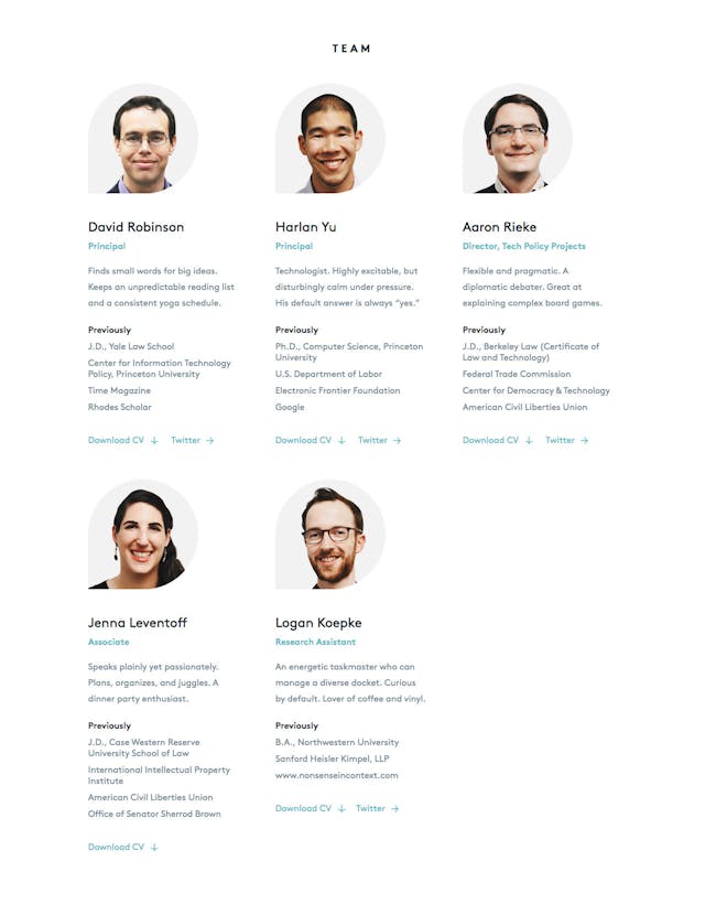 Upturn Team Preview