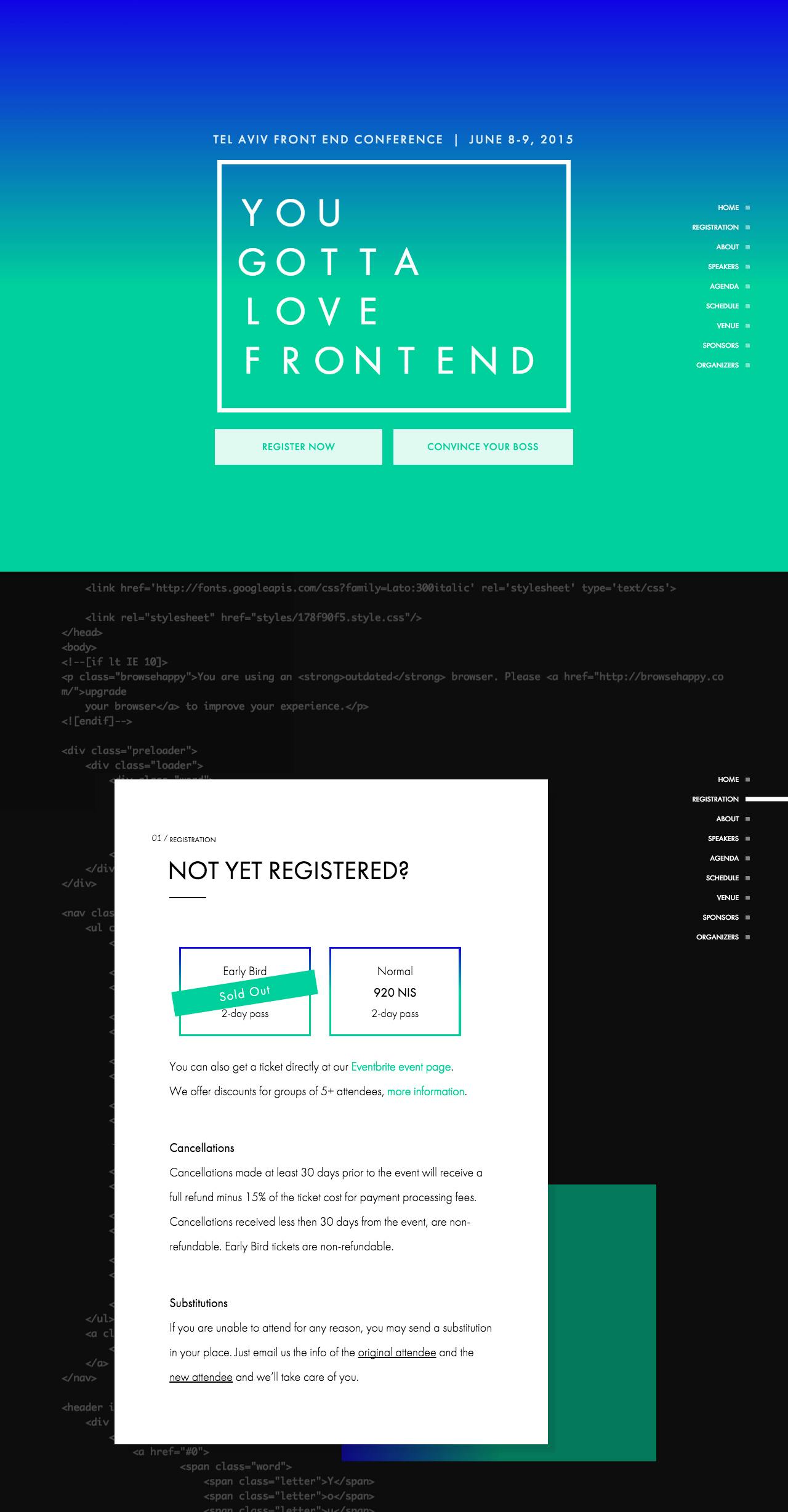 You Gotta Love Frontend Website Screenshot