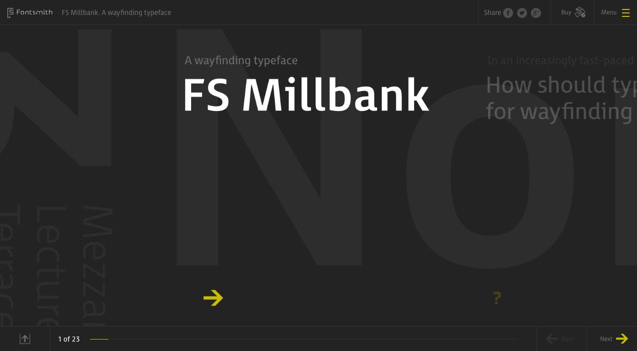 FS Millbank Website Screenshot