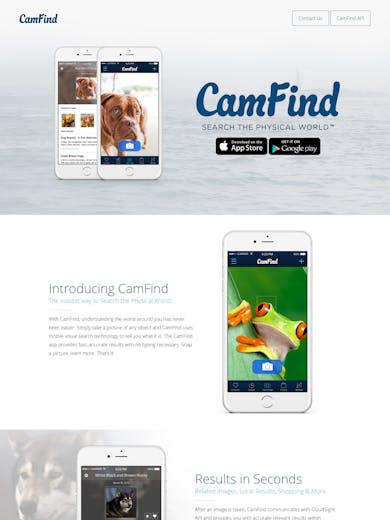 CamFind Thumbnail Preview