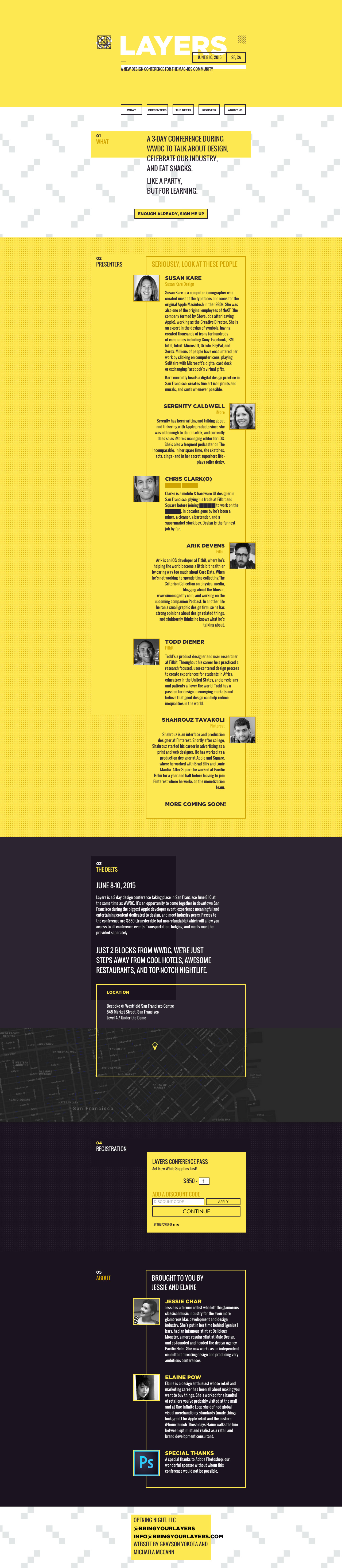 web page layers web page layers