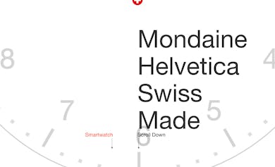 Mondaine Helvetica Thumbnail Preview