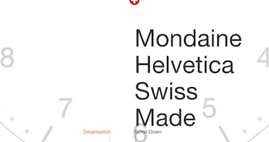 Mondaine Helvetica Thumbnail Preview