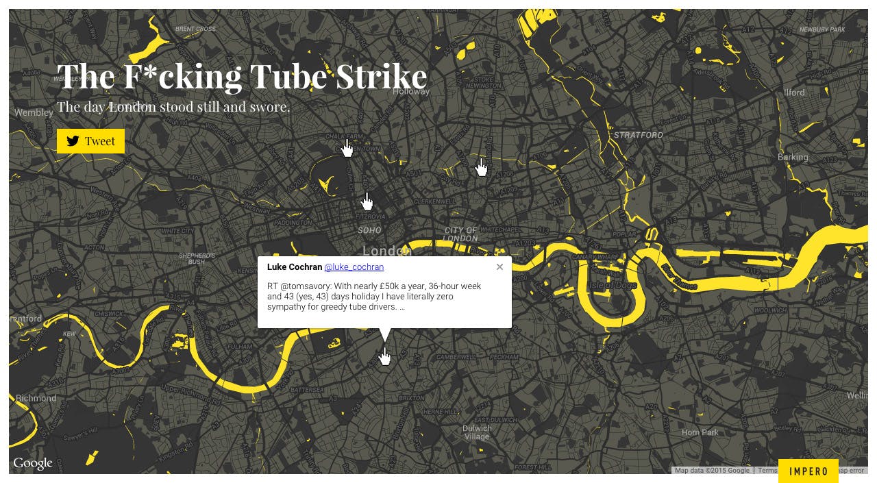 The F*cking Tube Strike Website Screenshot