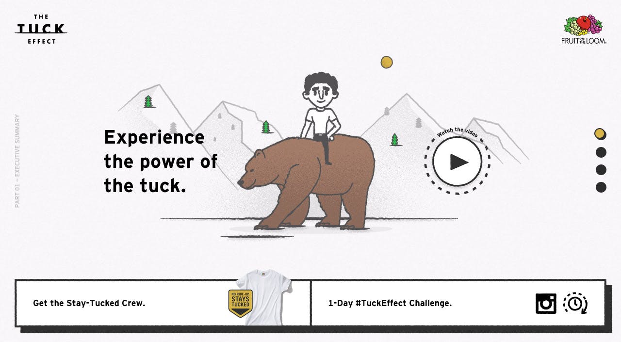 The Tuck Effect Website Screenshot