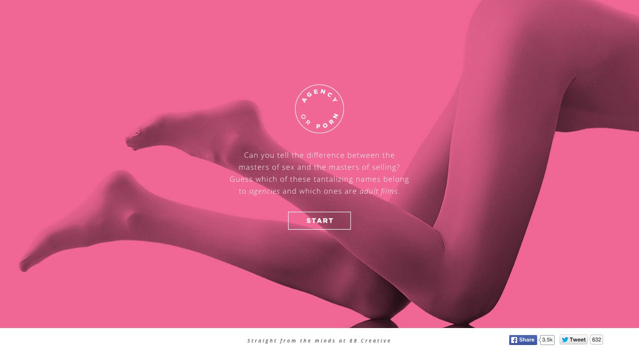 Agency or Porn Website Screenshot