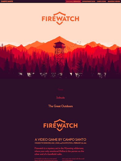 Firewatch Thumbnail Preview