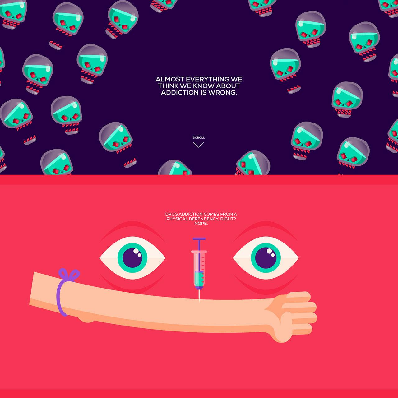 Almost everything we think we know about Addiction is wrong Website Screenshot