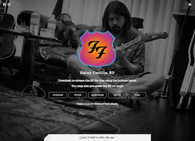 Foo Fighters – Saint Cecilia EP Thumbnail Preview