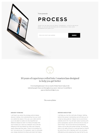Process: Design Masterclass Thumbnail Preview
