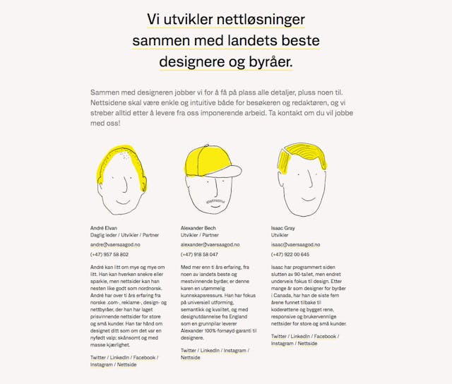 Værsågod Team Preview
