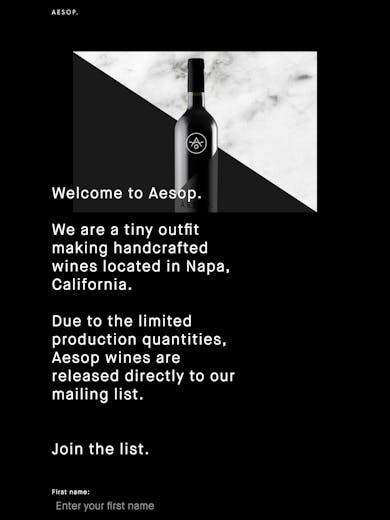 Aesop Wines Thumbnail Preview