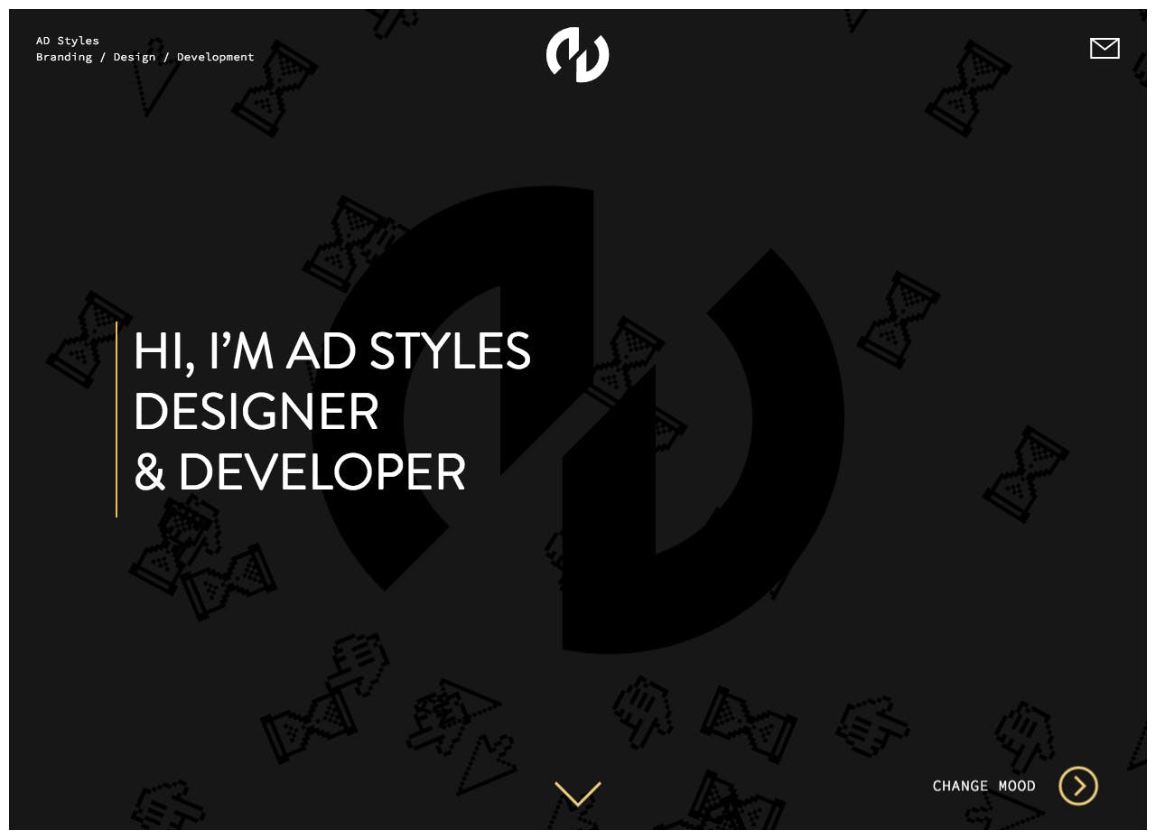 AD Styles Website Screenshot