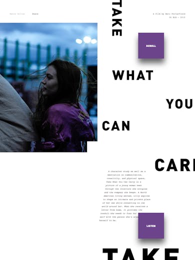 Take What You Can Carry Thumbnail Preview