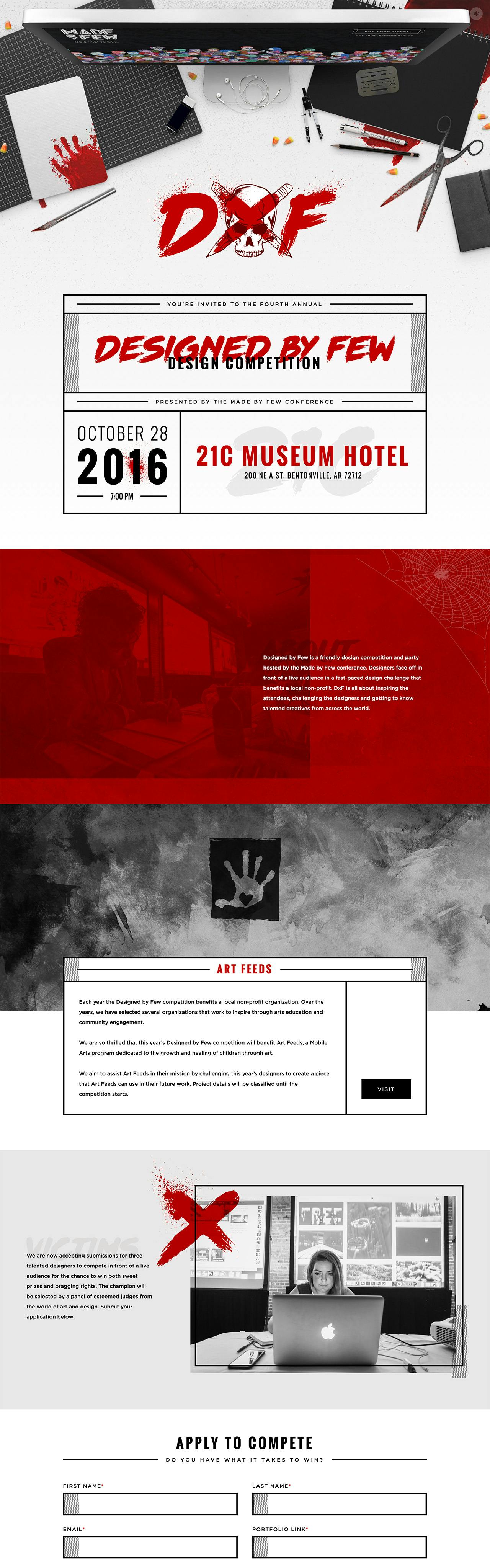 Designed by Few Website Screenshot